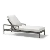 Chaise longue inclinable à accoudoirs Heritage