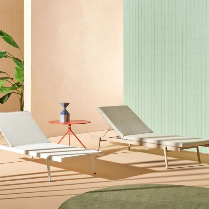 Chaise longue Rail