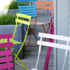 Chaise métal Bistro