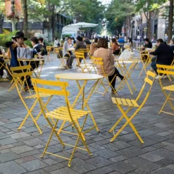 Chaise métal Bistro
