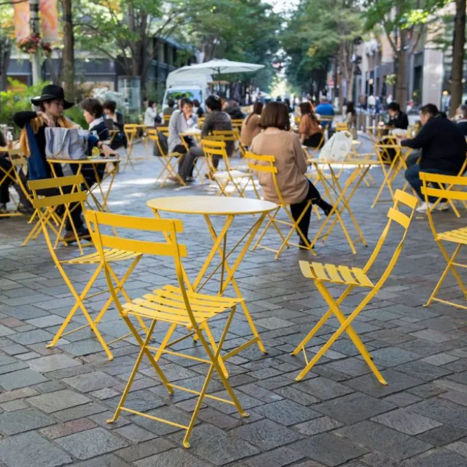 Chaise métal Bistro