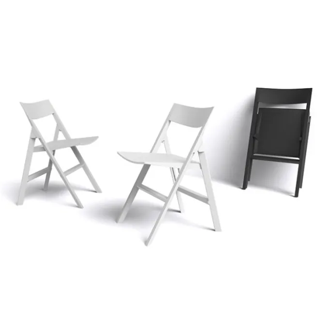 Chaise pliable Quartz - Lot de 4