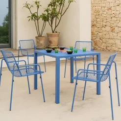Chaise Rio R50 avec accoudoirs - Lot de 4