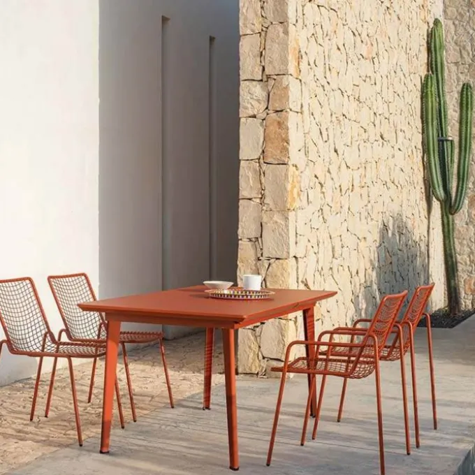 Chaise Rio R50 avec accoudoirs - Lot de 4