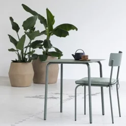 Chaises avec accoudoirs August - Lot de 2