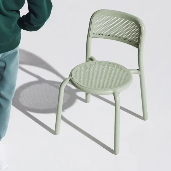 Chaises empilables Toni - Lot de 2