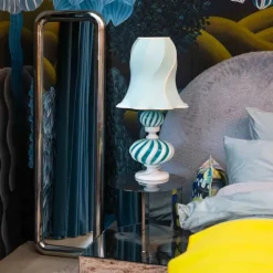 Chubby Standing Chrome Mirror