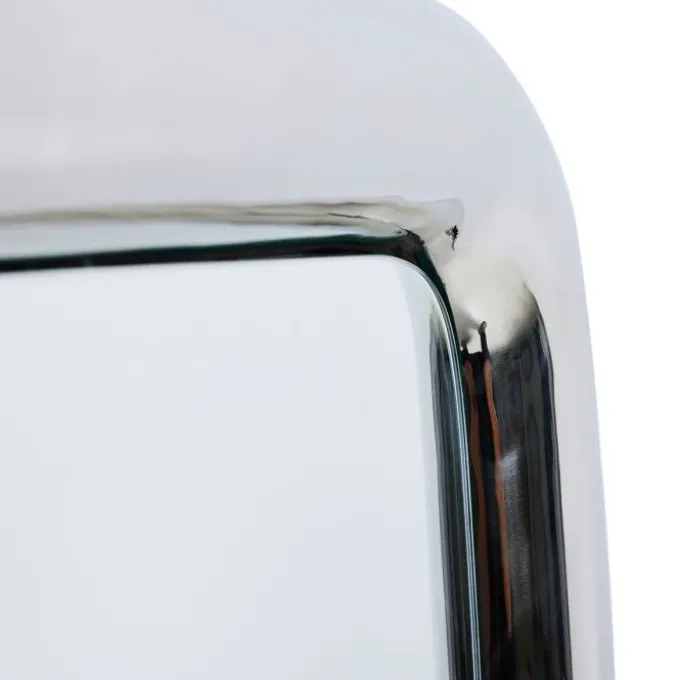 Chubby Standing Chrome Mirror