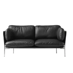 Cloud canapé 2 places Elmo black leather