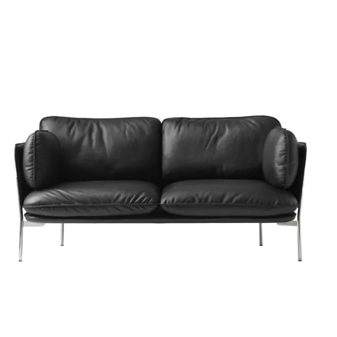 Cloud canapé 2 places Elmo black leather
