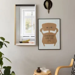 Colour Frame Mirrors