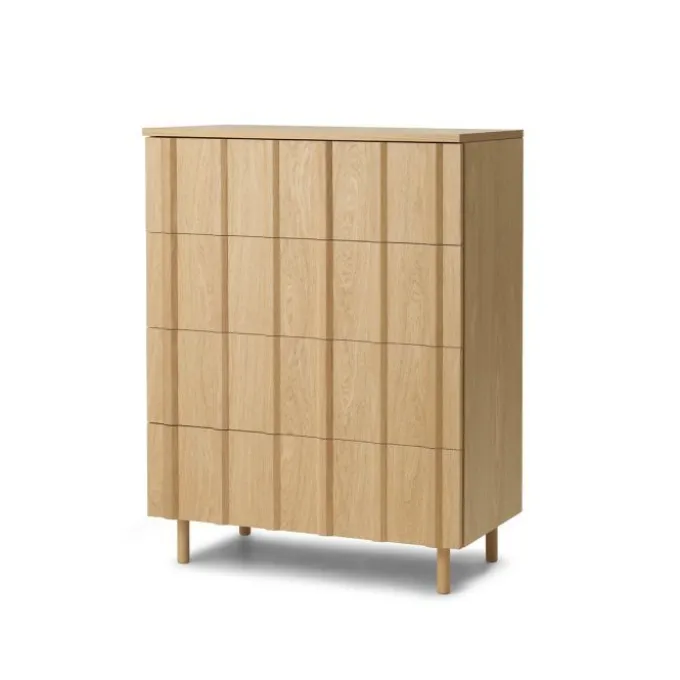 Commode Rib Dresser - Chêne (Outlet)