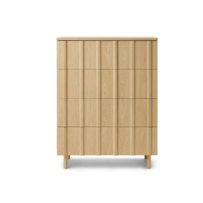 Commode Rib Dresser - Chêne (Outlet)