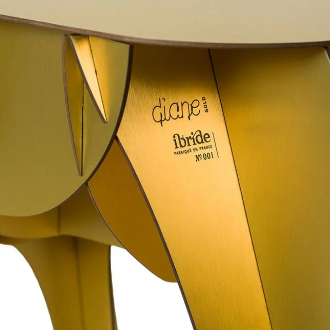 Console biche Diane capsule Gold