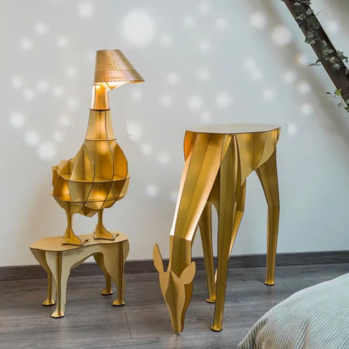 Console biche Diane capsule Gold