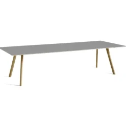 Copenhague table CPH30 - Pied chêne laqué - 300x120