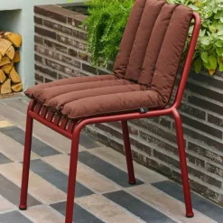 Coussin matelassé doux pour chaise et fauteuil Palissade