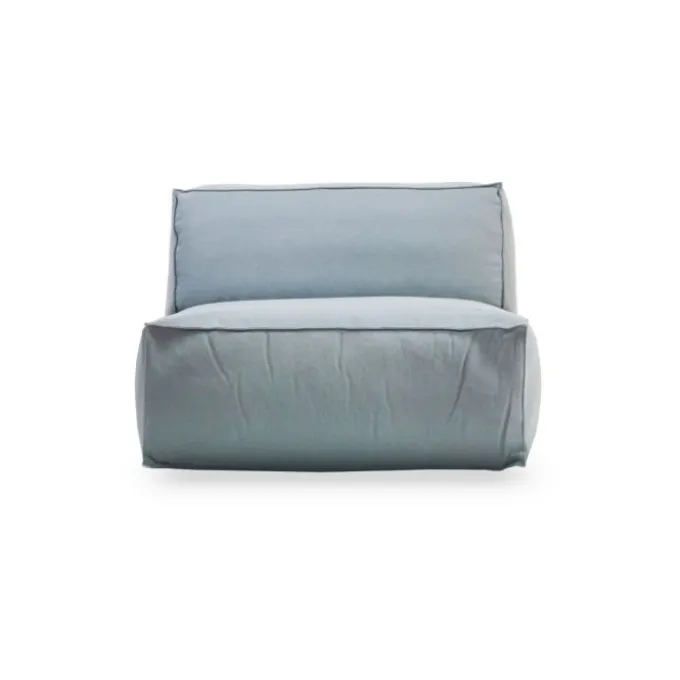 Cube Fauteuil - Gris bleuté (Outlet)