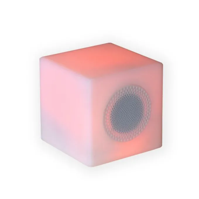Cube LED Small Sans Fil / Enceinte Bluetooth (Outlet)
