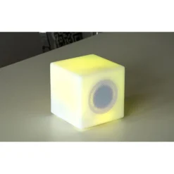 Cube LED Small Sans Fil / Enceinte Bluetooth (Outlet)