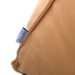 Cube pouf - Cuir Camel (Outlet)