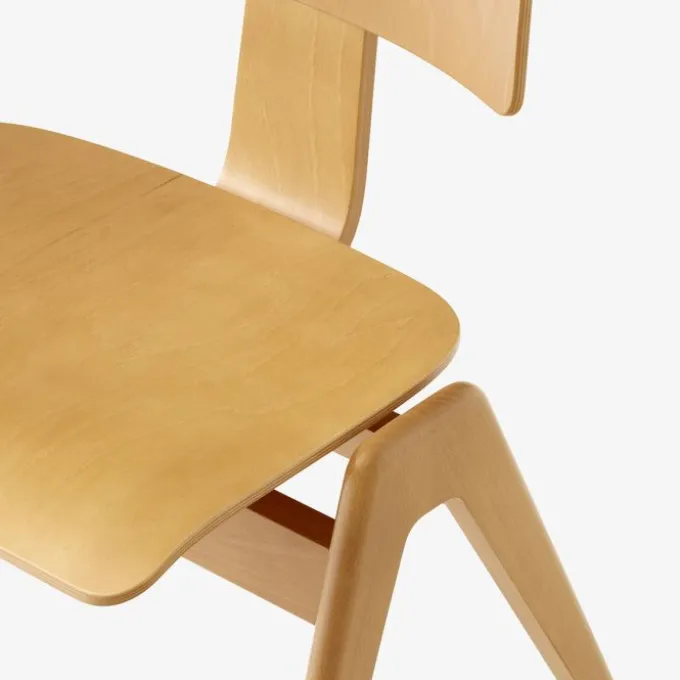 Daystak side chair RD1 - Hêtre Naturel (Outlet)