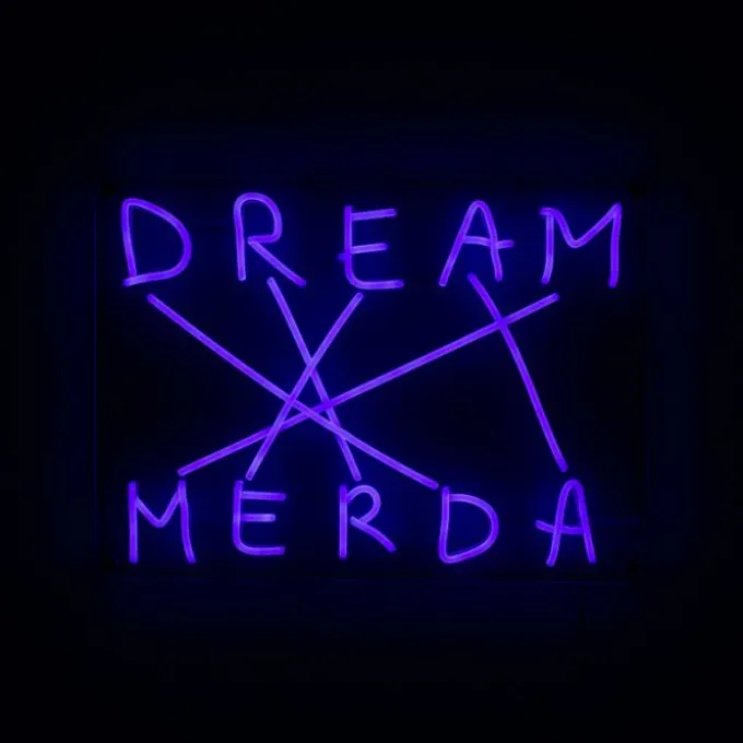 Dream Merda lampe enseigne Led