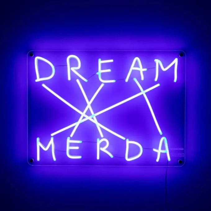 Dream Merda lampe enseigne Led
