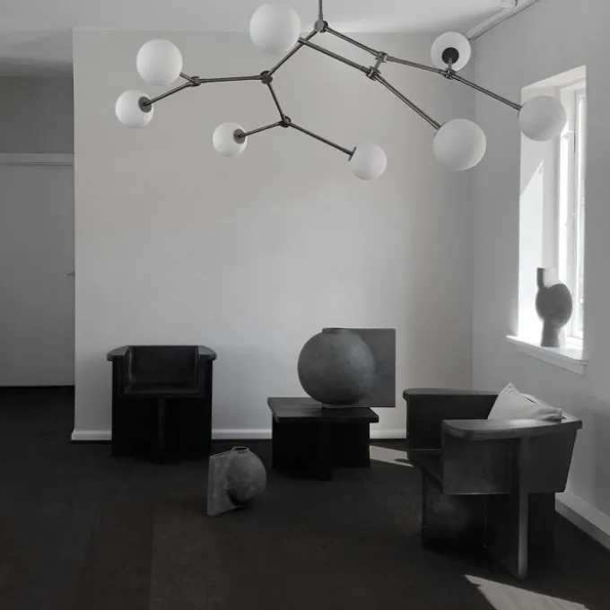 Drop chandelier Bulp