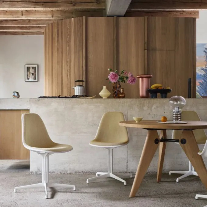 DSL Plastic Side Chair - La Fonda base