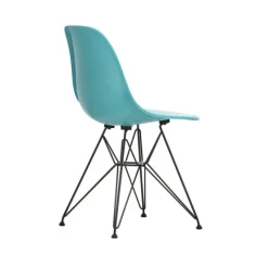 Eames Fiberglass Side Chair DSR Turquoise - Édition limitée (Outlet)