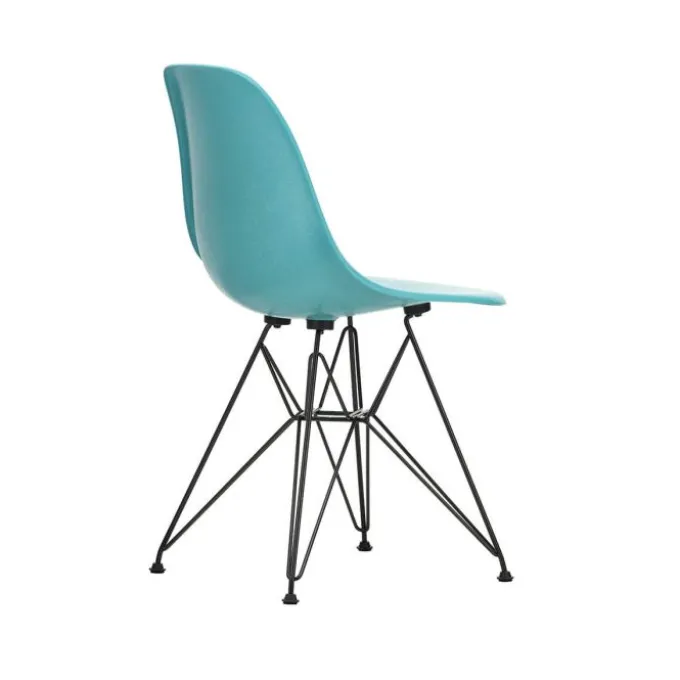 Eames Fiberglass Side Chair DSR Turquoise - Édition limitée (Outlet)
