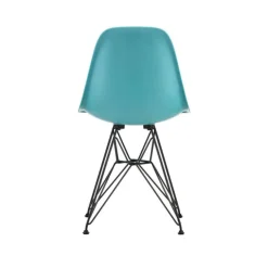 Eames Fiberglass Side Chair DSR Turquoise - Édition limitée (Outlet)