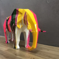 Elephant Large - Rainbow