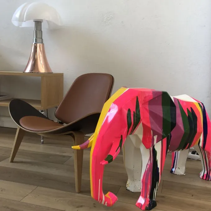 Elephant Large - Rainbow