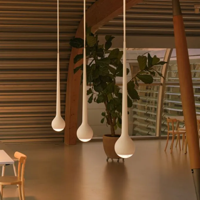 Falling Sun chandelier