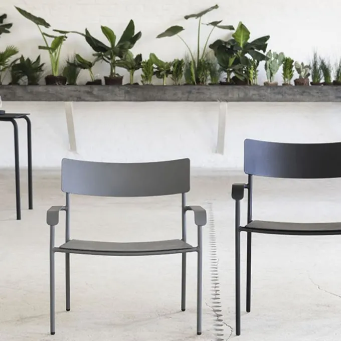 Fauteuil Bas August - Lot de 2