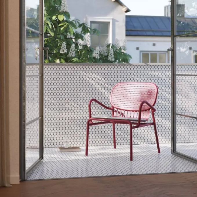 Fauteuil bas de jardin Week-end - Lot de 2