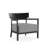 Fauteuil Cara Outdoor Mat - Noir / Gris (Outlet)