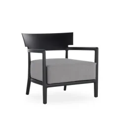 Fauteuil Cara Outdoor Mat - Noir / Gris (Outlet)