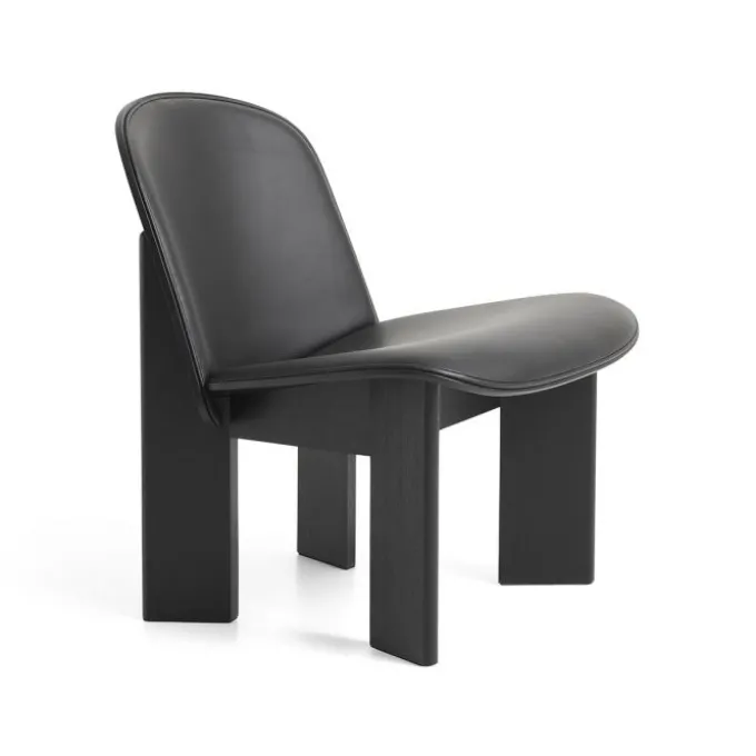 Fauteuil Chisel rembourré - Cuir