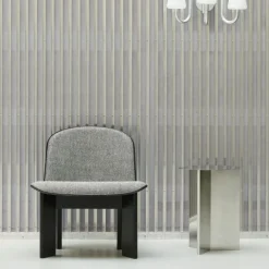 Fauteuil Chisel rembourré - Tissus