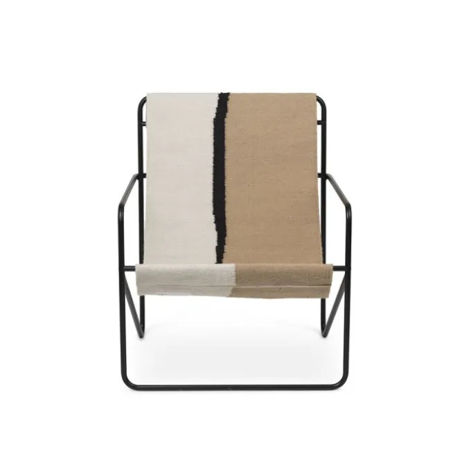 Fauteuil Desert - Noir/ Terre (Outlet)