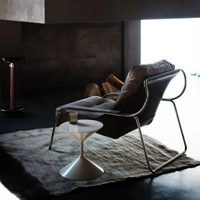 Fauteuil et ottoman Maggiolina