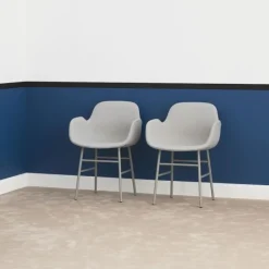 Fauteuil Form pieds en acier
