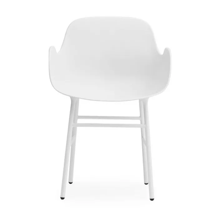 Fauteuil Form pieds en acier
