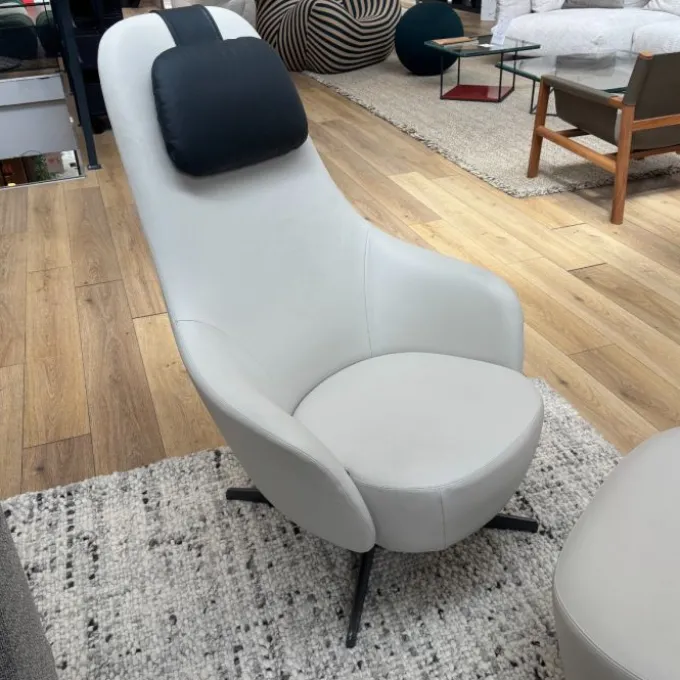 Fauteuil Harbor et Ottoman Laidback (Outlet)