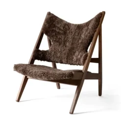 Fauteuil Knitting Peau de Mouton