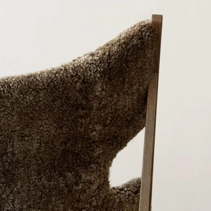 Fauteuil Knitting Peau de Mouton