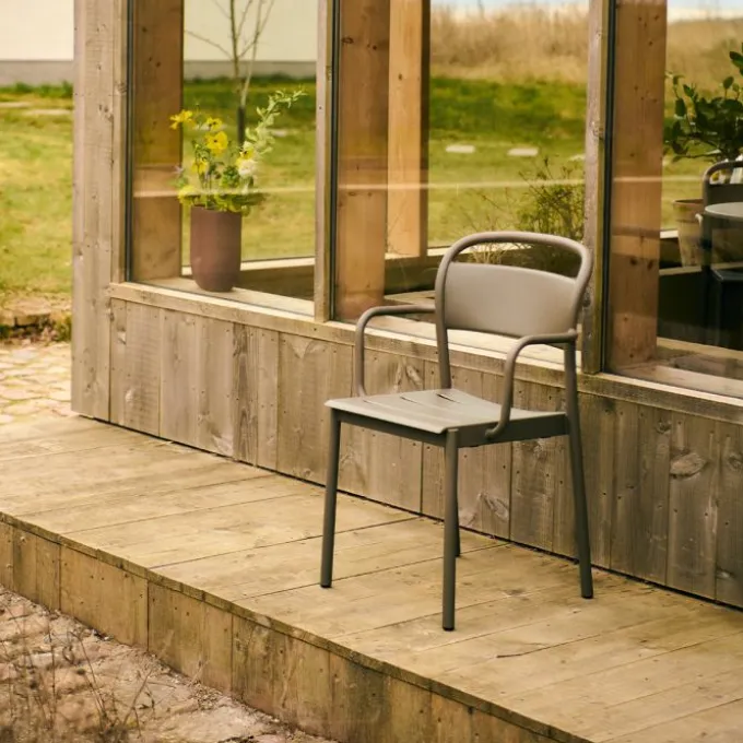 Fauteuil Linear Steel